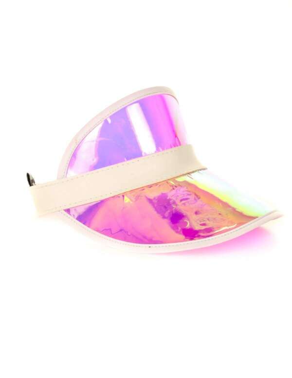 Pink Retroelectric Plasma Visor