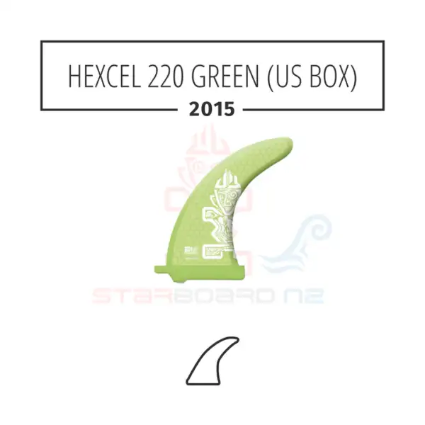 Starboard 2015 SUP FIN HEXEL 220 polyester green