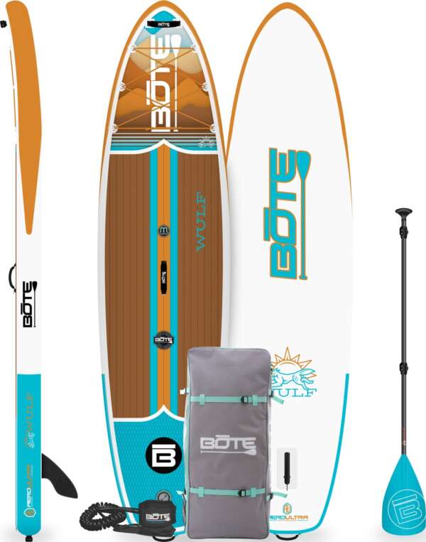 WULF Aero 11′4″ Native Dune 24 with MagnePod Inflatable Paddle Board