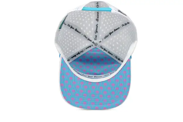 ALTER EGO DRIFTER HAT SPLASH FLORIDA WHITE TEAL - Image 3