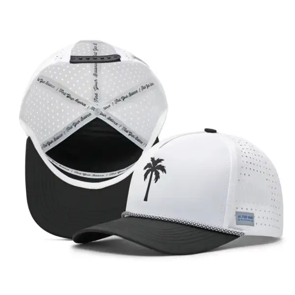 ALTER EGO COASTER HAT SPLASH CLASSIC BLACK WHITE PALM