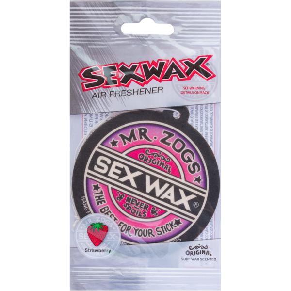 SEX WAX SCENTED AIR FRESHENER STRAWBERRY