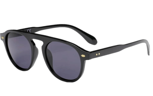 Unisex Round Fashion Sunglasses - Image 4