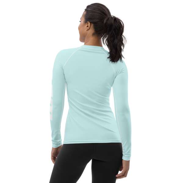 Seaglass Wet Women's Rash Guard - Image 2