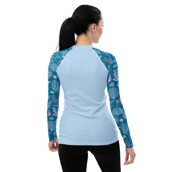 DESTIN "under the sea" Women's Rash Guard - Image 2