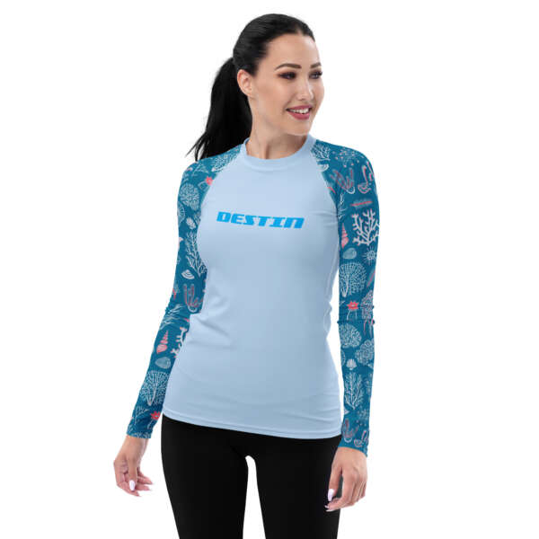 DESTIN "under the sea" Women's Rash Guard