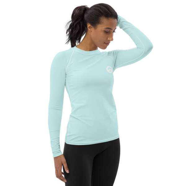 Seaglass Wet Women's Rash Guard - Image 4