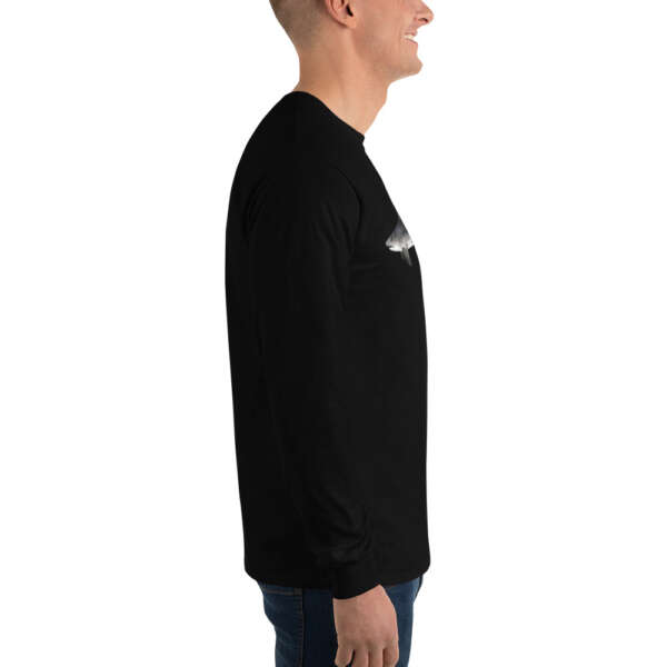 Men’s Tiger Shark Long Sleeve Shirt - Image 3