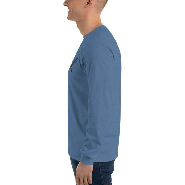 Men’s Tiger Shark Long Sleeve Shirt - Image 7