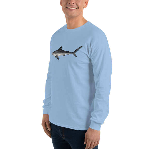 Men’s Tiger Shark Long Sleeve Shirt - Image 15