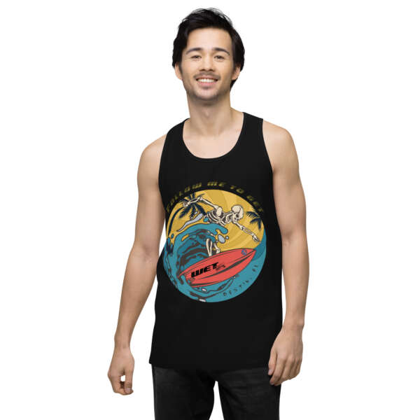 Surf Men’s premium tank top - Image 2