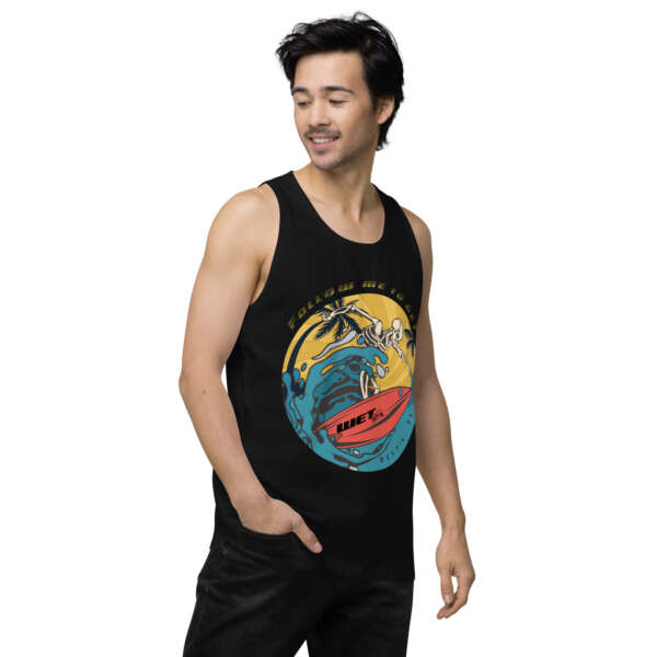 Surf Men’s premium tank top - Image 3