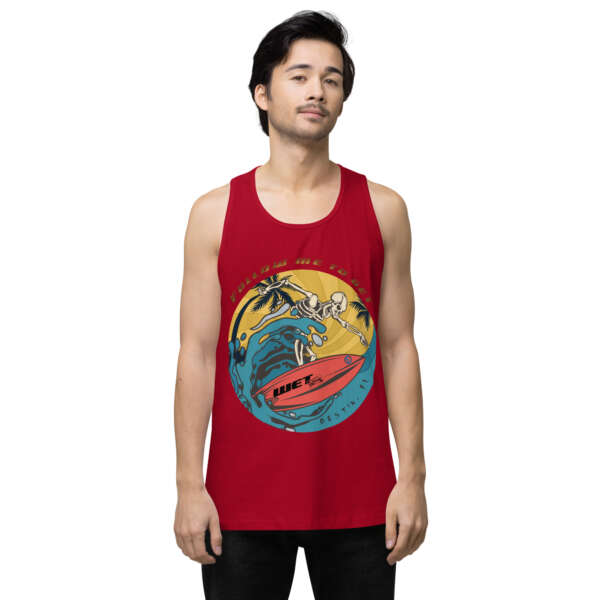 Surf Men’s premium tank top - Image 9