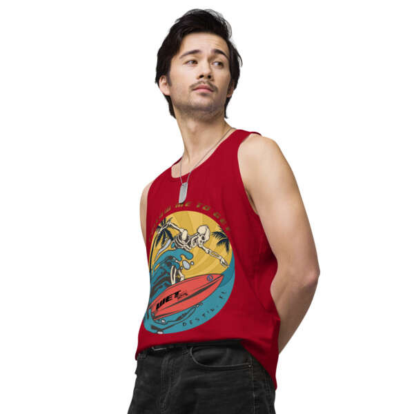 Surf Men’s premium tank top - Image 12