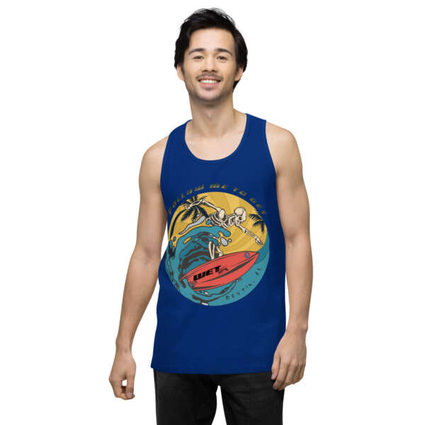 Surf Men’s premium tank top - Image 6