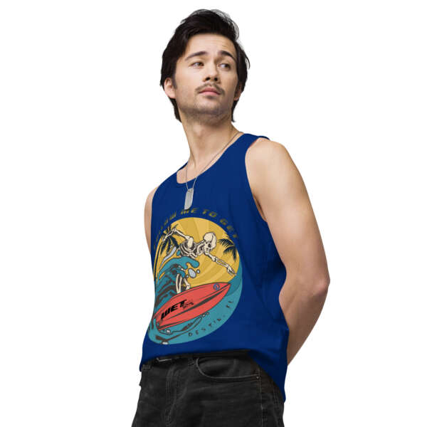 Surf Men’s premium tank top - Image 8