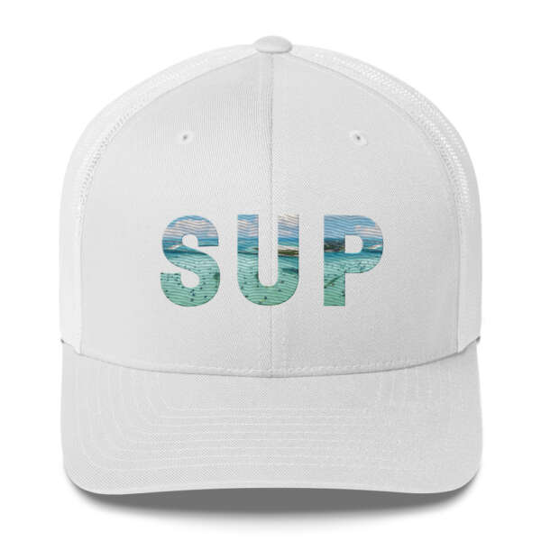 SUP Crab Island Trucker Cap - Image 3