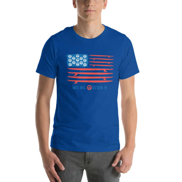 Patriotic Short Sleeve Unisex T-shirt - Image 3