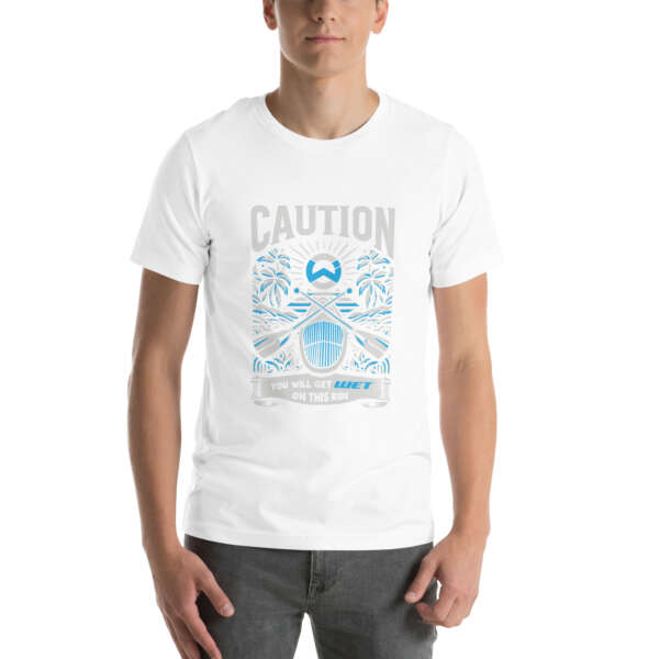 Caution You Will Get Wet paddleboarding Unisex t-shirt - Image 9