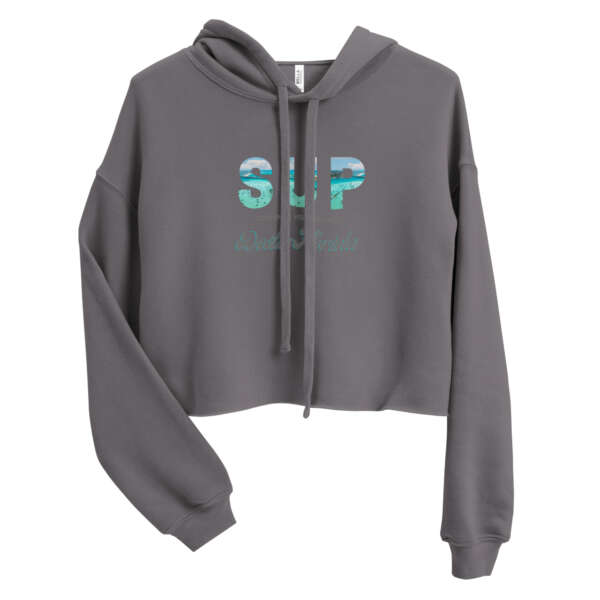 SUP Crab Island Crop Hoodie - Image 3