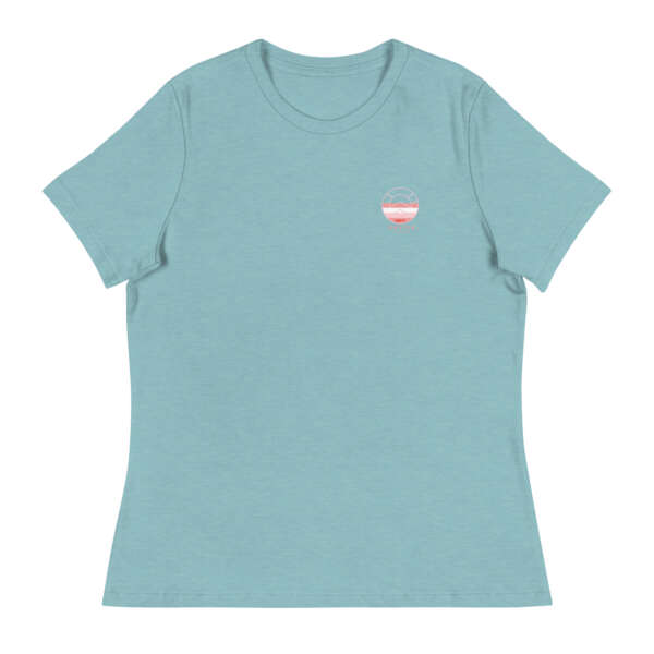 Destin Beach Retro Women's Relaxed T-Shirt - Image 3