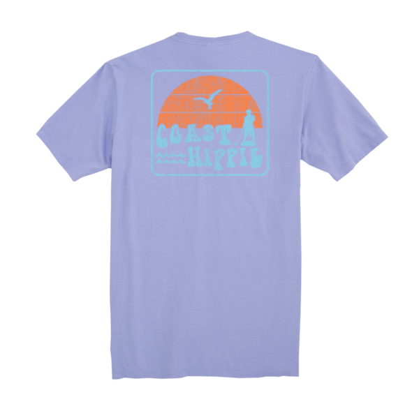 Coast Hippie Sunset Paddle: Unisex T-Shirt