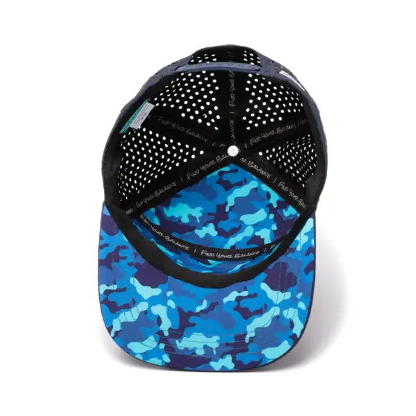 Alter Ego DRIFTER Hat SPLASH NAVY CAMO PALM - Image 3