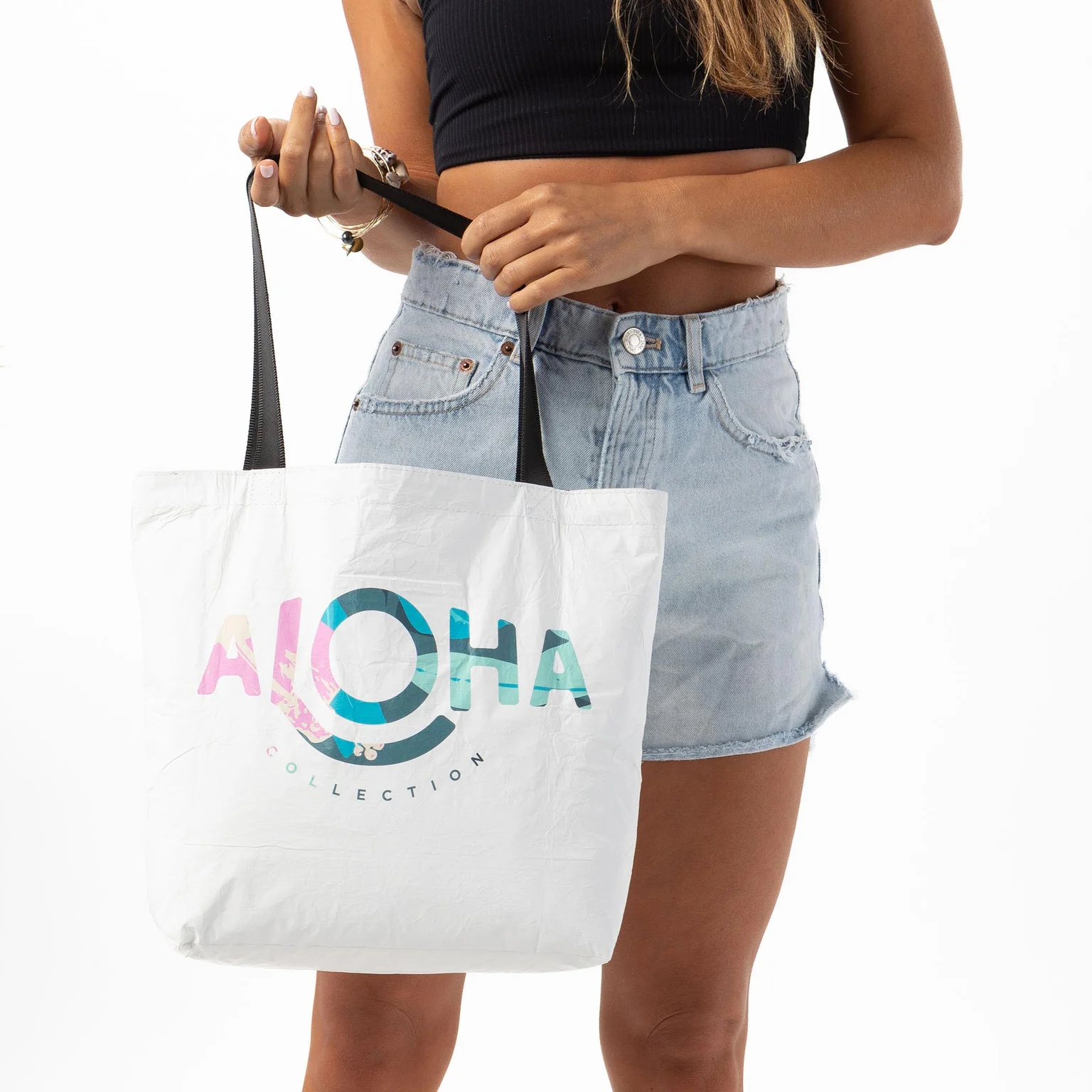 Aloha Pau Hana Reversable Tote - Image 3