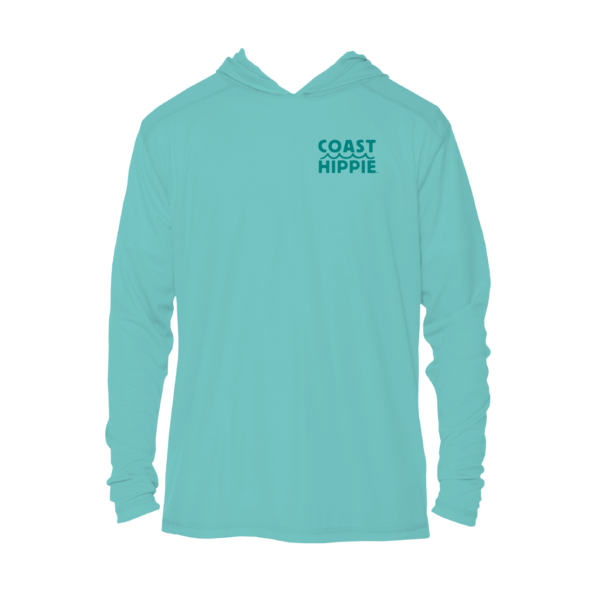 Coast Hippie UPF Sea Sick Hoodie: GULF - Image 2