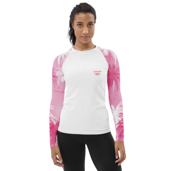 Destin Palm Women's Rash Guard - Image 2