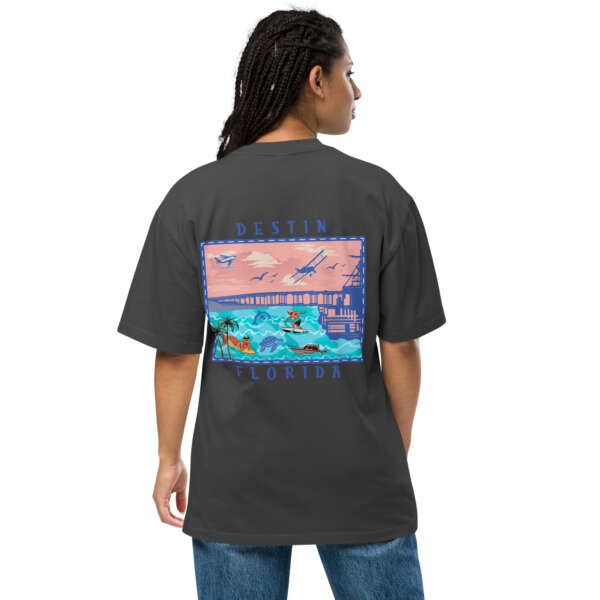 Destin Oversized faded t-shirt - Image 2