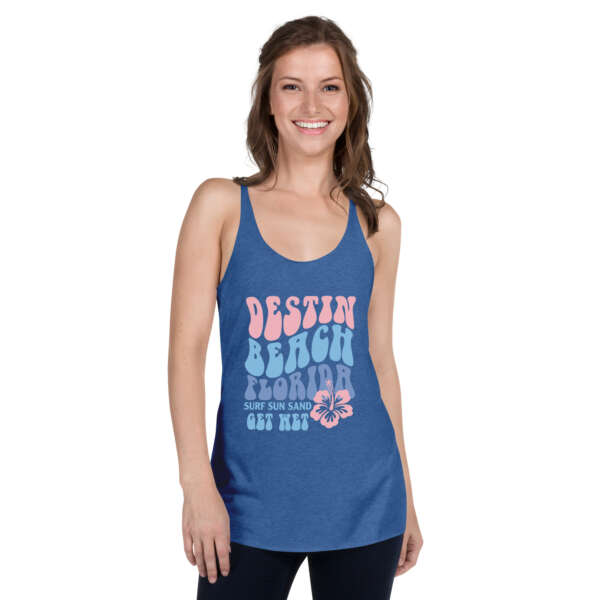 Destin Beach Racerback Tank - Image 2