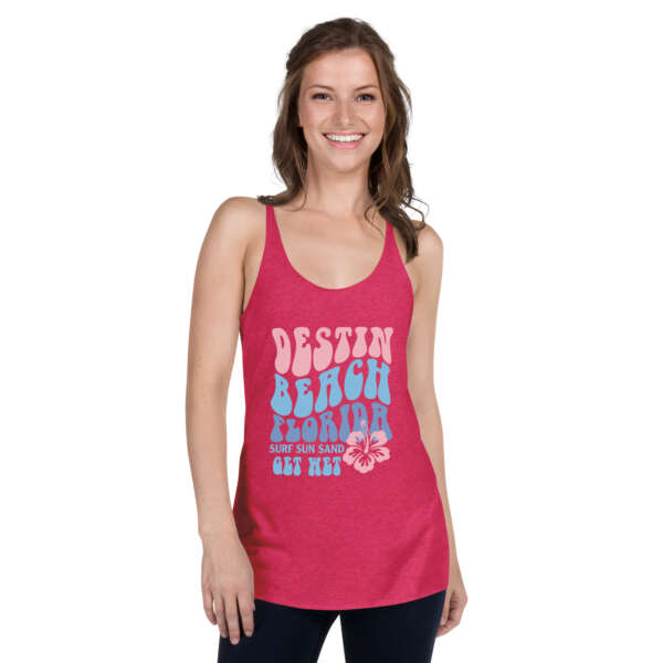 Destin Beach Racerback Tank