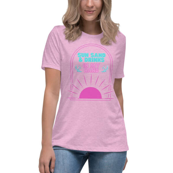 Sun Sand Drinks T-shirt - Image 3