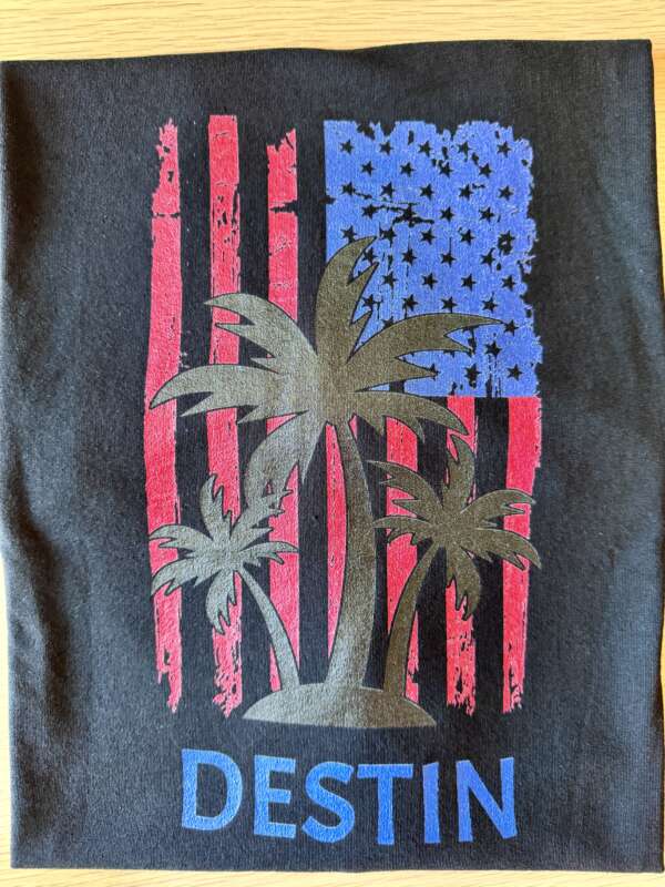 USA Destin Muscle Shirt - Image 2