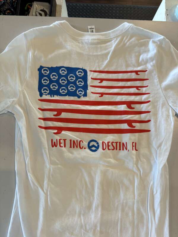 Wet Inc USA Womens Tee