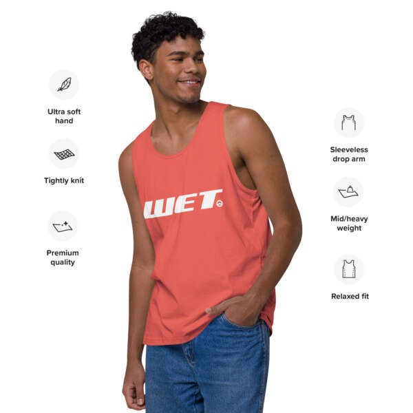 WET Men’s premium tank top - Image 6