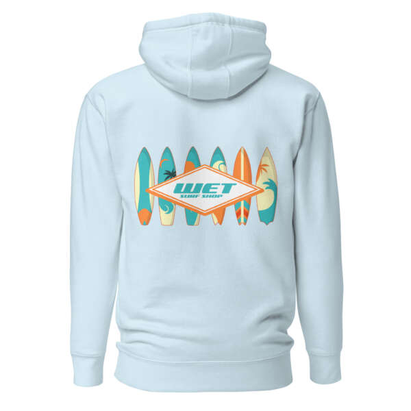 Wet Surf Shop Unisex Hoodie - Image 3